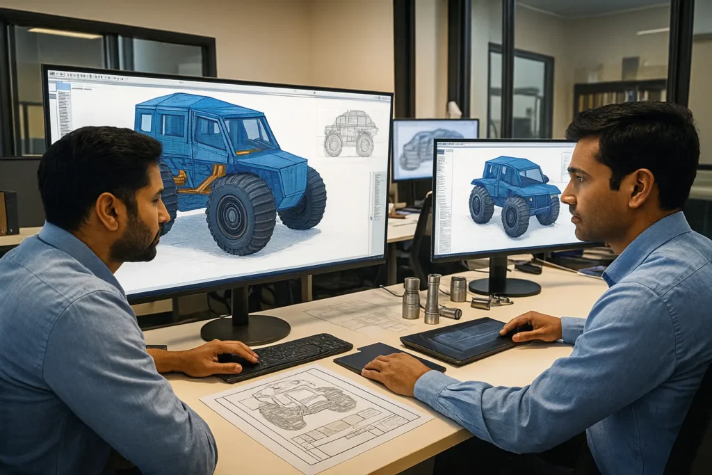 Amphibious All-Terrain Vehicle Design